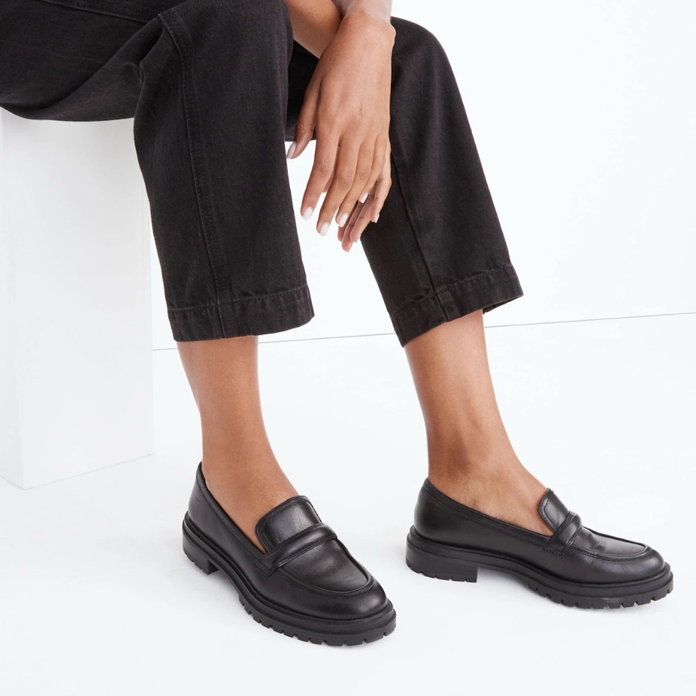 Madewell “The Bradley Lugsole Loafer in Leather”
